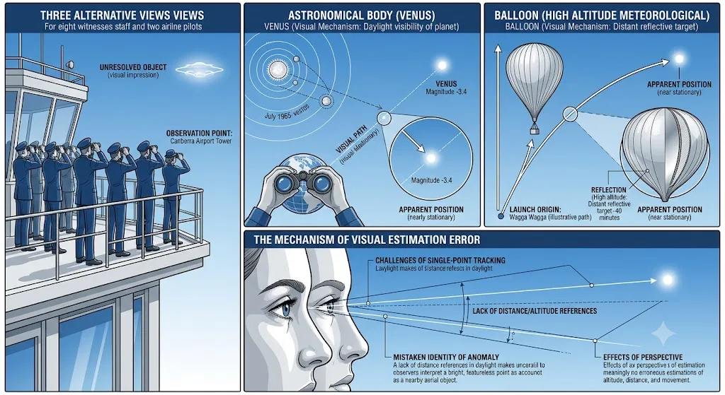 Overview image for Was Canberra's Famous Airport UFO Really Venus? | Canberra UFO Files
