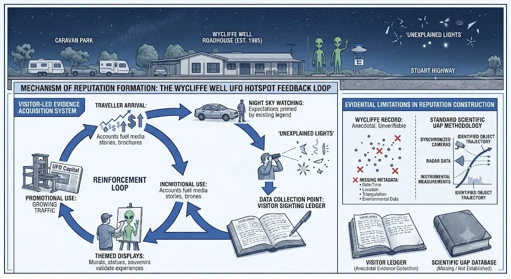 Overview image for Did Wycliffe Well Earn Its UFO Fame? | Northern Territory