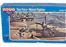 Listing image for NOVO 78103 Scale 1:72 Sea Fury Naval Fighter Model Kit Multicolor Vintage Boxed.