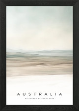 Listing image for Endless Horizons of the Nullarbor Framed Wall Art Poster Canvas Print Picture