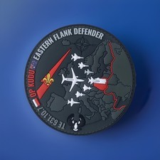 Listing image for RAAF 2 Squadron E-7 Wedgetail “Operation Kudo” glow In the dark 3D PVC patch