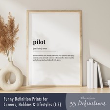 Listing image for Funny Definition Poster Print (L-Z) - Careers, Hobbies & Lifestyles - Wall Art