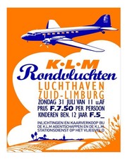 Listing image for Vintage Airline Poster Wall Art - Retro Aviation Decor Premium Quality