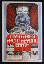 Listing image for MYSTERIES FROM BEYOND EARTH 1976 Original Australian movie poster UFO Atlantis