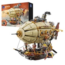 Listing image for Pantasy Steampunk Airship Brick Model 1949 Pieces 85021